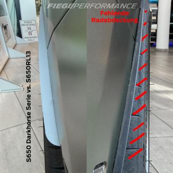 Radlaufverbreiterung Ford Mustang Gen. 7 S650 GT und Darkhorse by FIEGEPERFORMANCE