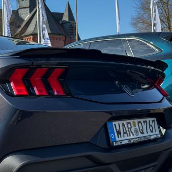 Heckspoiler Ducktail-Style Gloss Schwarz S650 Mustang 2024+