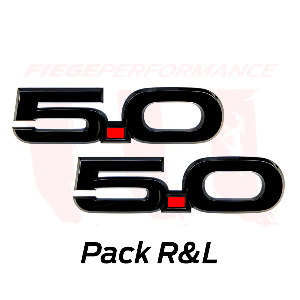 FIEGEPERFORMANCE - Mustang Emblem Black Pack