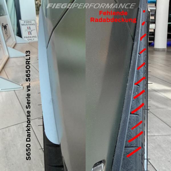 Radlaufverbreiterung Ford Mustang Gen. 7 S650 GT und Darkhorse by FIEGEPERFORMANCE