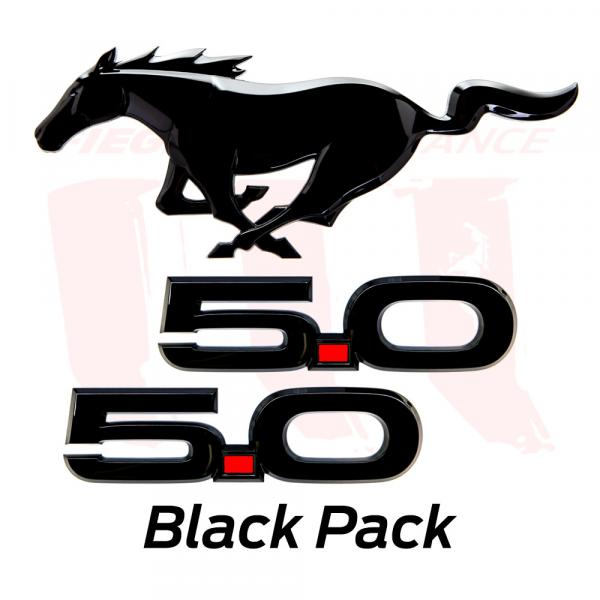 Mustang Emblem Black Pack